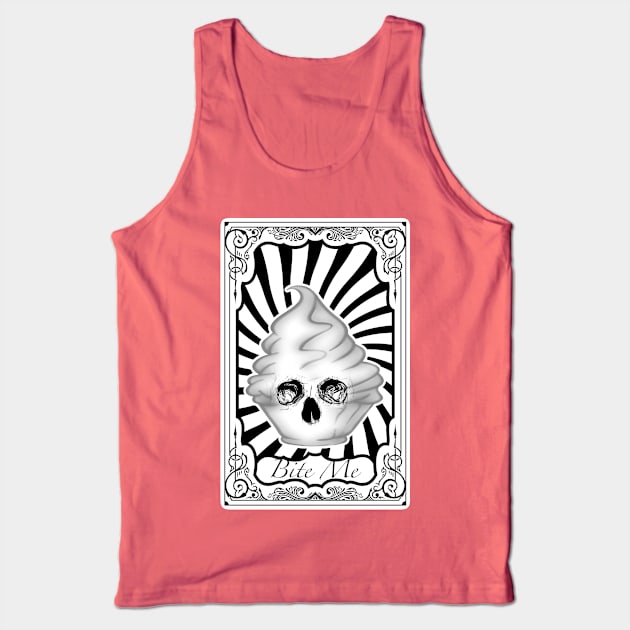 Bite Me Frame Tank Top by Moon._.in._.Pisces